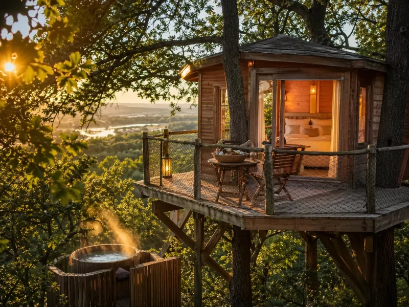 Quel budget pour une nuit dans une cabane perch�e ?