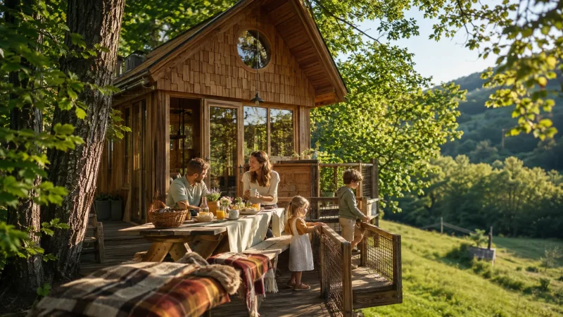 Week-end insolite en famille : quel h�bergement choisir ?