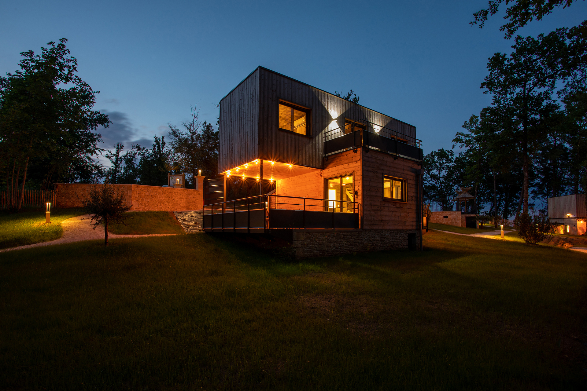 Cabane spa des ch�nes