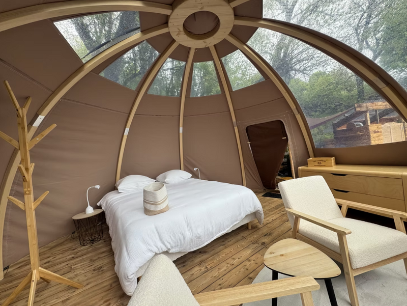 LE WIGWAM - BULLE OSSATURE BOIS
