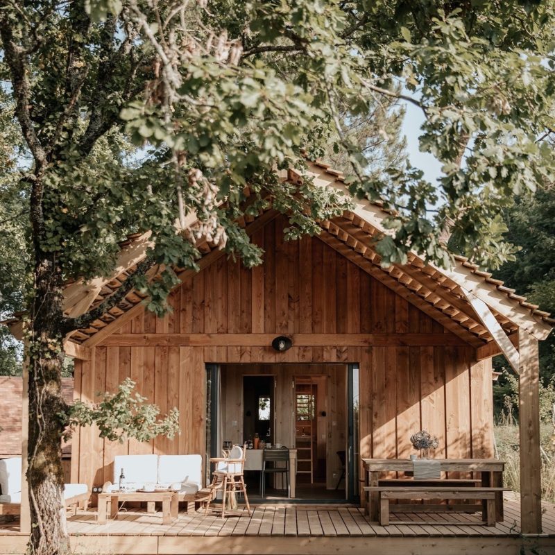 Les Petites Maisons en bois, h�bergements atypiques en P�rigord Noir
