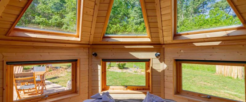 La Cabane Spa belle �toile � Soulaures
