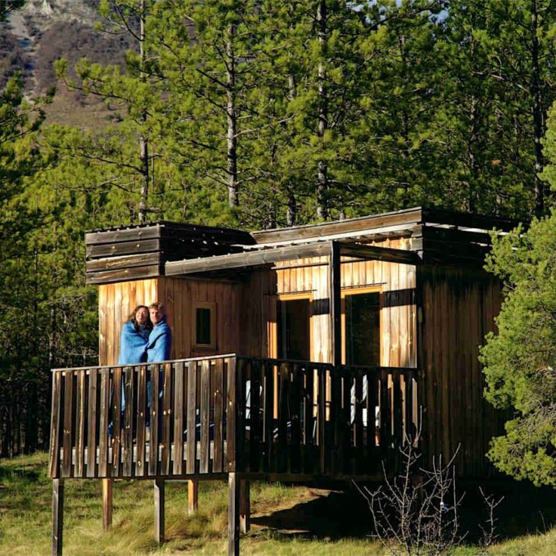 Ecolodge Androm�de, lodge contemporain dans les Baronnies
