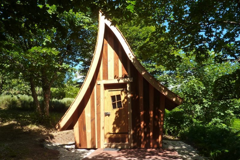 Cabane de Merlin, cabane romantique en Ard�che