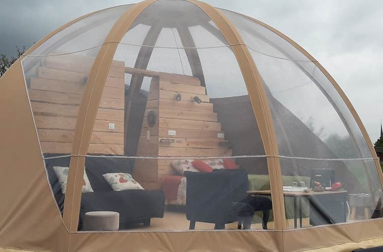Bulle Ga�a sous les �toiles
