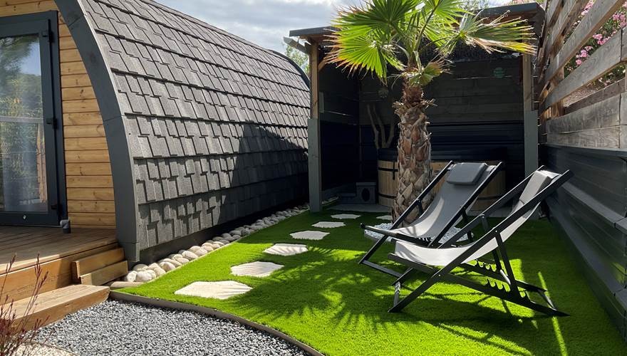 Le Chardonnay, pod avec spa privatif
