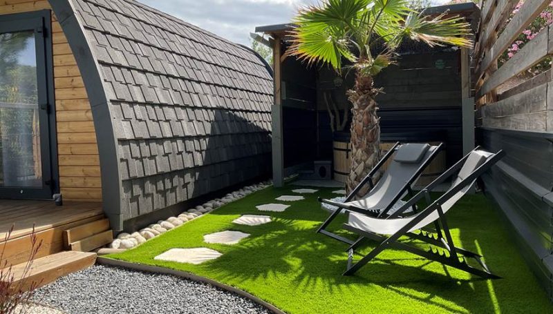 Le Chardonnay, pod avec spa privatif