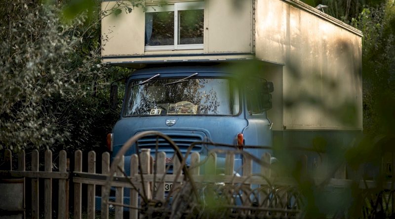 Le Albion, truck-lodge historique