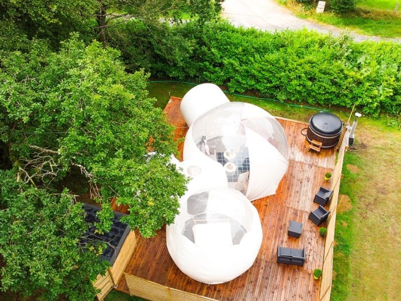 Bulle insolite avec spa privatif