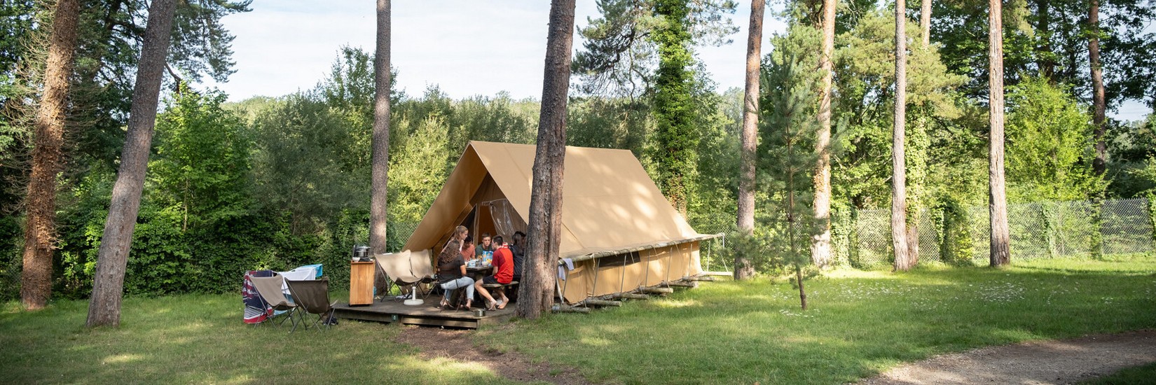 Tente Canadienne I � tente Toile & Bois