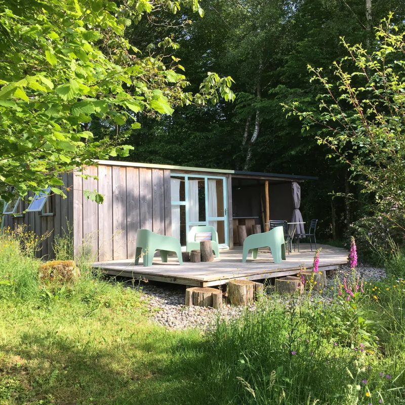 Cabane Poussi�re d��toile � cabane nature sans �lectricit�