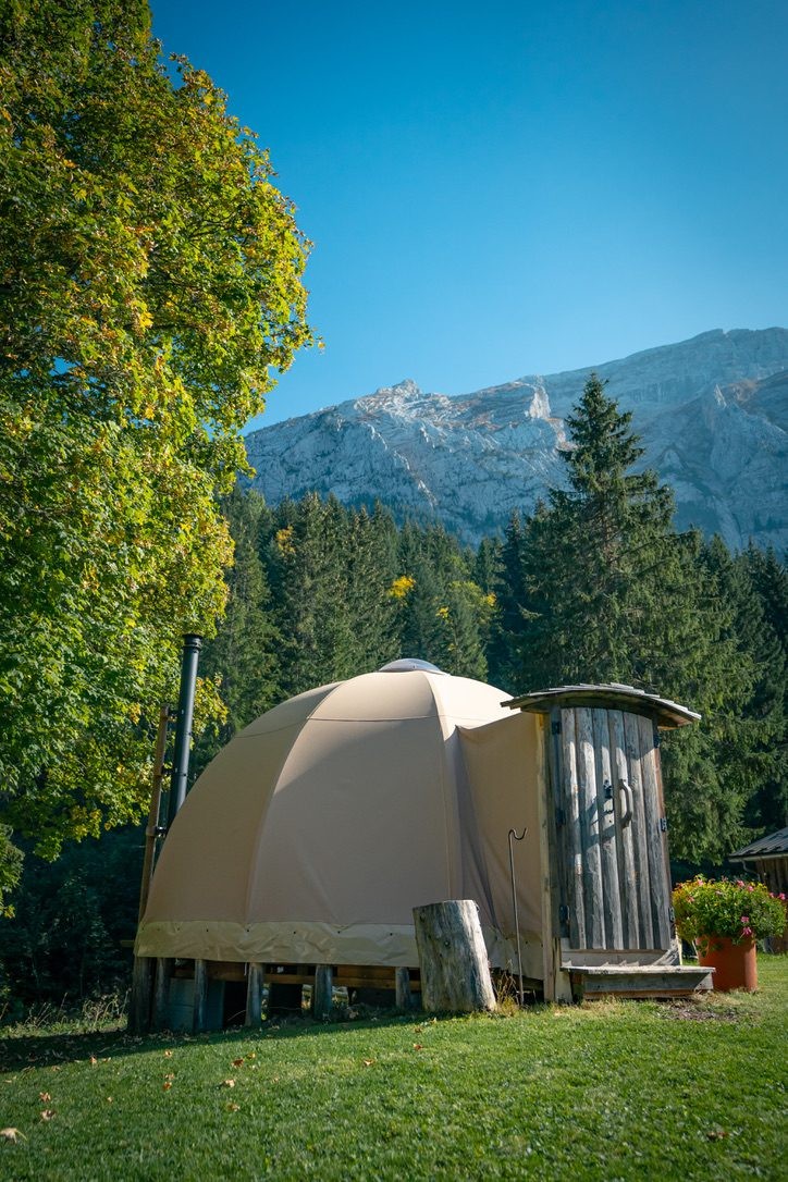 Lodge Couple wigwam igloo en Haute-Savoie