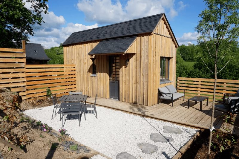 � la belle �corce, tiny house � Turenne