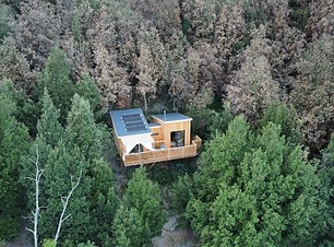 Surghjente, cabane en bois en Castagniccia