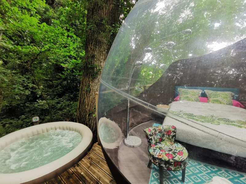 La bulle Sterenn avec spa privatif
