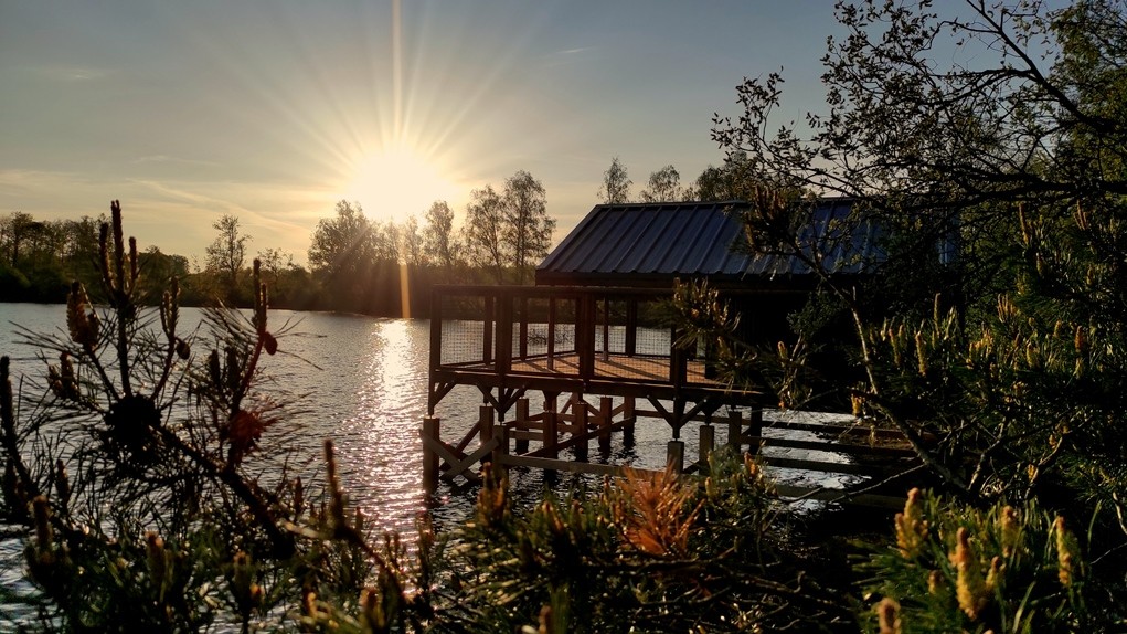 Cabane sur l�eau de Lacustra