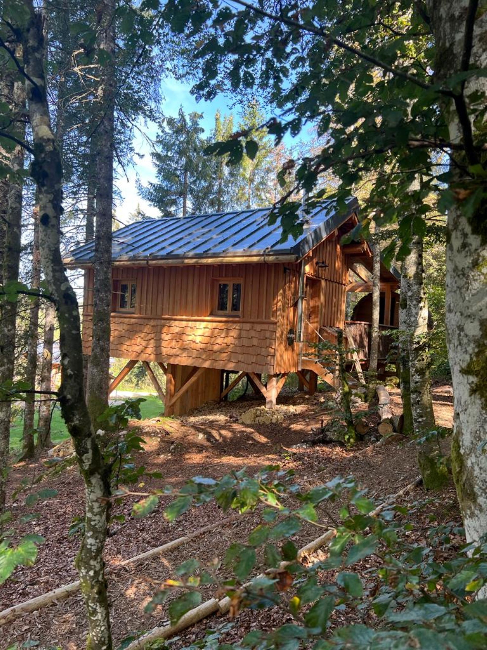 La cabane Champvent avec spa privatif