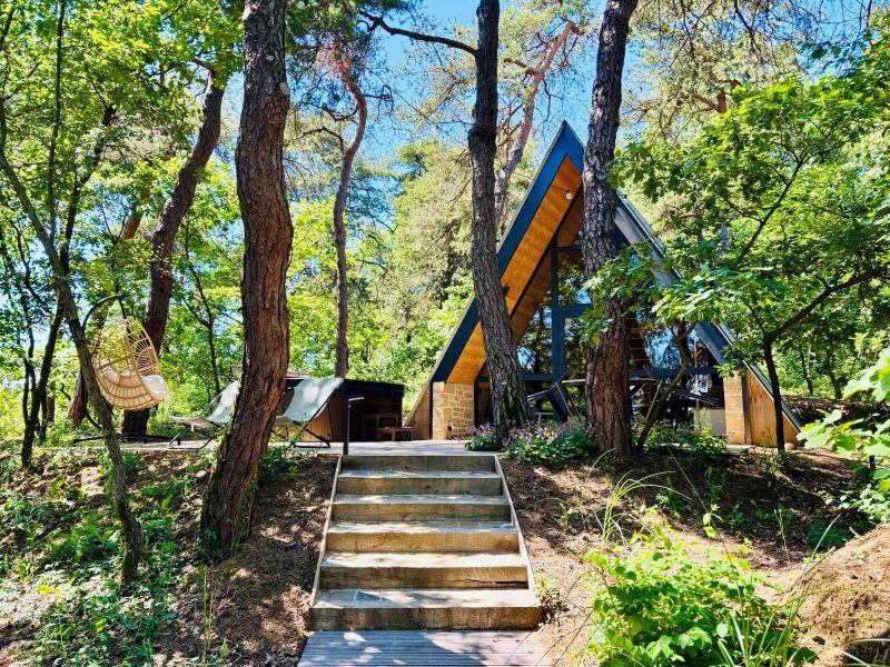 Chalet Canop�A avec spa privatif