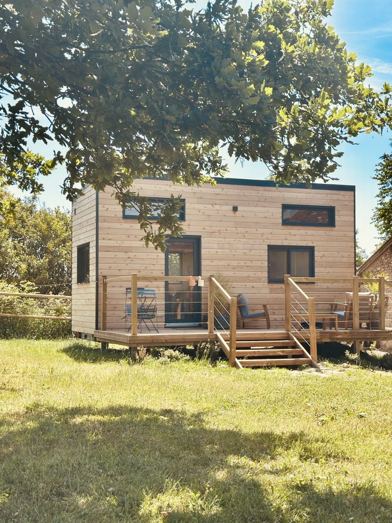 La Tiny House des 4 Vents avec bain nordique