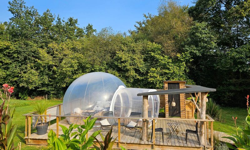 La Bulle de Clotilde, bulle avec spa privatif