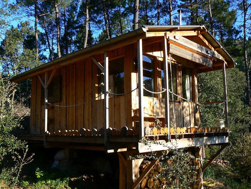 La Cabane sur pilotis dans les C�vennes