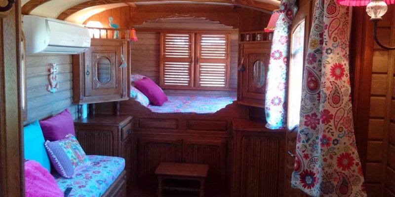 Roulotte La Nanou'che en Petite Camargue